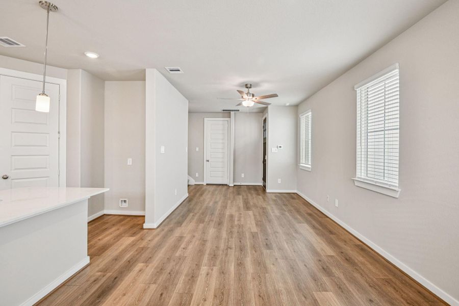 Photo is not of the actual home, but is an inspirational photo of builder’s model home and may depict options, furnishings, and/or decorator features that are not included