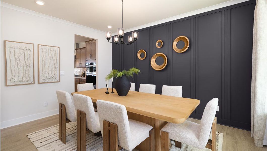 Furnished interior view inside a new home in Westport, York (Image 14).