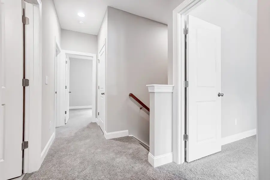 Representative unfurnished interior of a home built from the Badin by Caruso Homes in Blue Run, Raleigh (Image 40). Representative unfurnished interior of a home built from the Badin by Caruso Homes in Blue Run, Raleigh (Image 40).