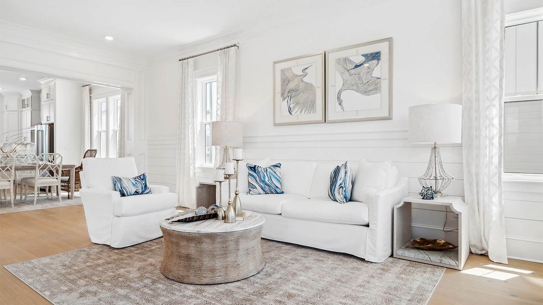 Representative furnished interior of a home built from the Antigua by D.R. Horton in Parkside, Santa Rosa Beach (Image 17). Representative furnished interior of a home built from the Antigua by D.R. Horton in Parkside, Santa Rosa Beach (Image 17).