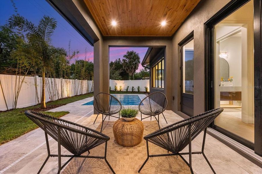 Exterior details and patio area of a home in , Winter Park (Image 29). Exterior details and patio area of a home in , Winter Park (Image 29).
