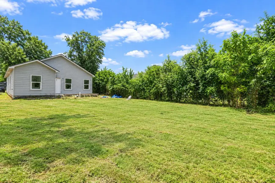 Large back yard!