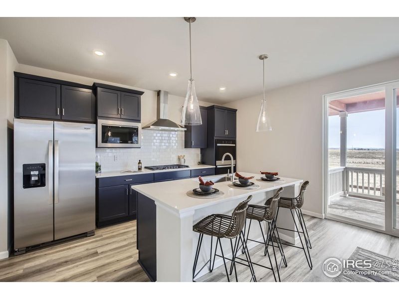 Open Kithcen with Island