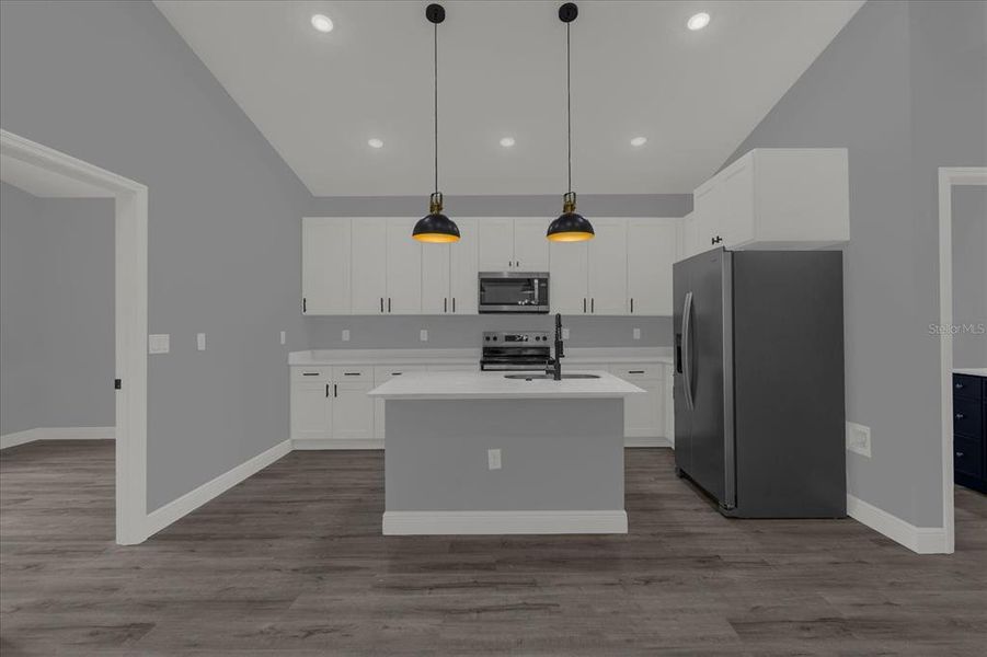 Furnished interior view inside a new home in , Deland (Image 12).