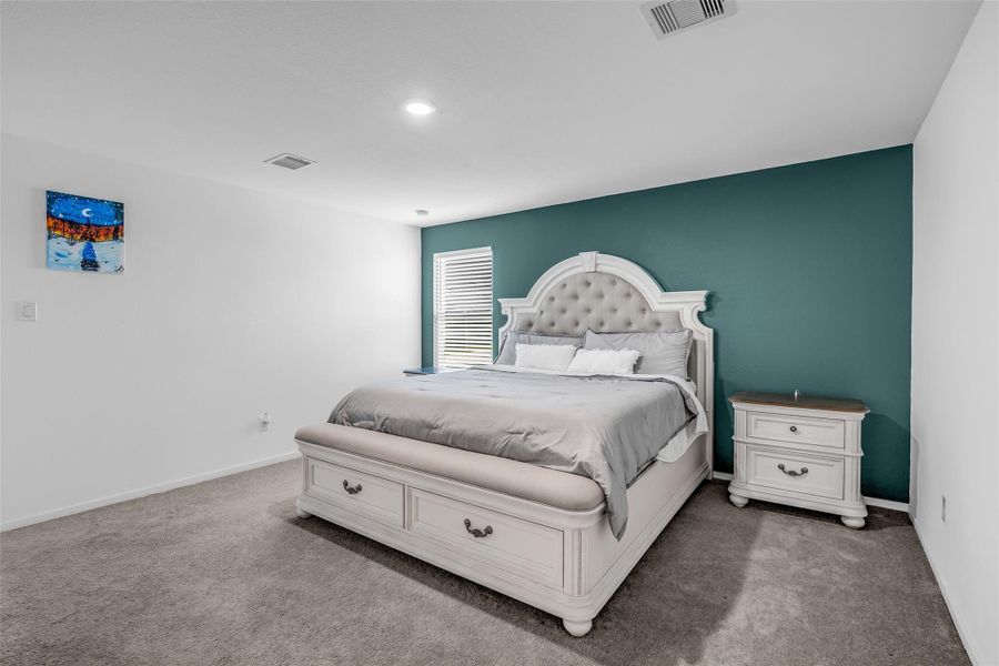 Furnished interior view inside a new home in Tavola, New Caney (Image 18).