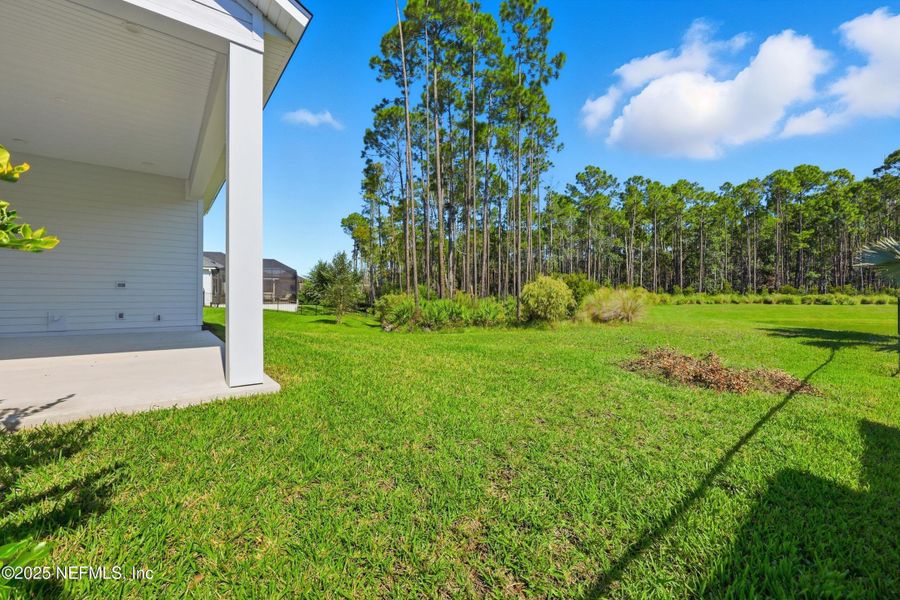 Exterior details and patio area of a home in West End at Town Center, Ponte Vedra (Image 26). Exterior details and patio area of a home in West End at Town Center, Ponte Vedra (Image 26).
