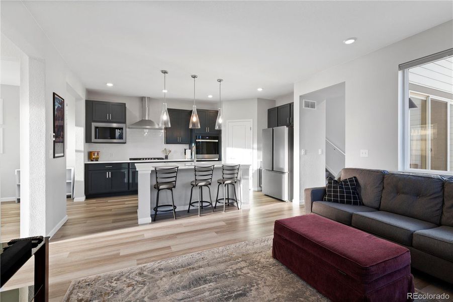 Furnished interior view inside a new home in Waterfield - Single Family Homes, Fort Collins (Image 9).