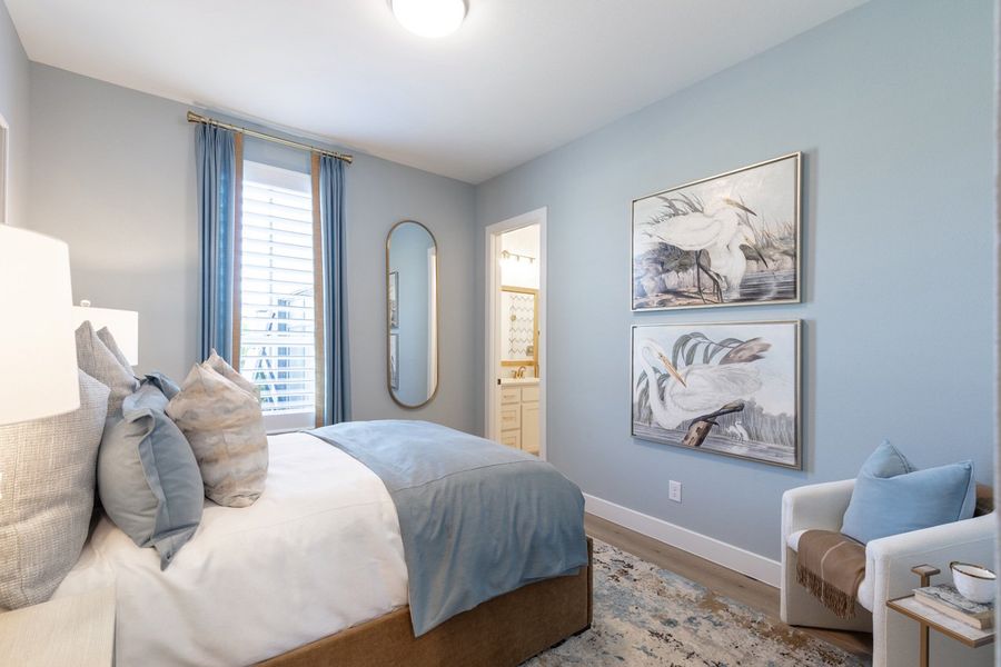 Representative Secondary Bedroom - some options shown