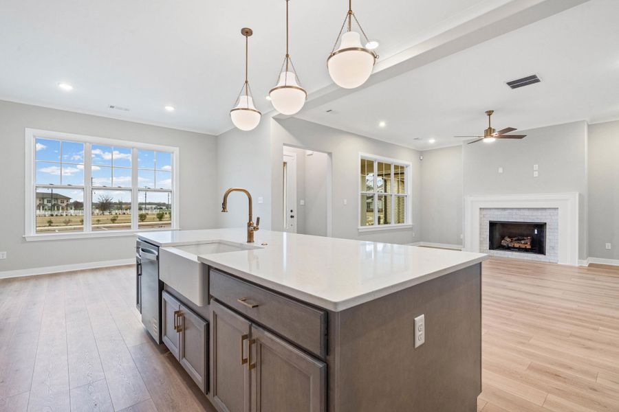 Furnished interior view inside a new home in Lockwood, Collierville (Image 9).