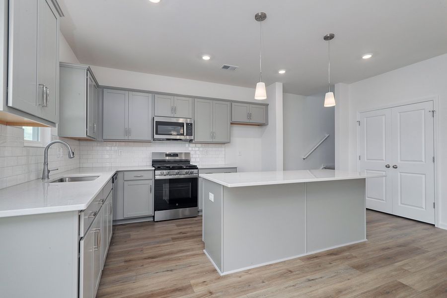 Furnished interior view inside a new home in Garden Grove, Conway (Image 15).