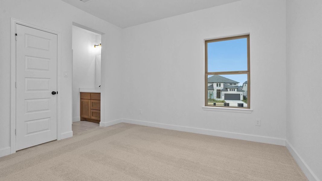 Spacious, unfurnished interior of a new home in Bridgeland, Cypress (Image 13). Spacious, unfurnished interior of a new home in Bridgeland, Cypress (Image 13).