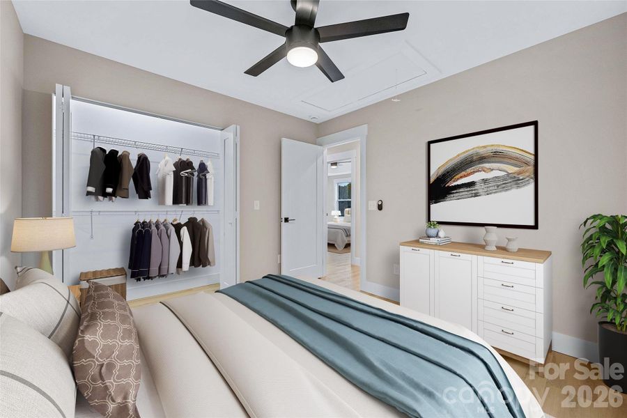 Furnished interior view inside a new home in , Alexander (Image 27).