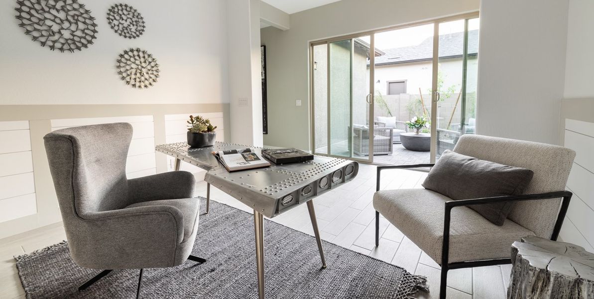 Furnished interior view inside a new home in Overlook at The Dells, Prescott (Image 13).