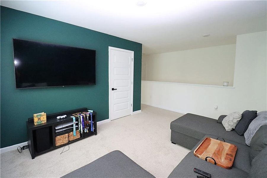 Furnished interior view inside a new home in , Atlanta (Image 29).