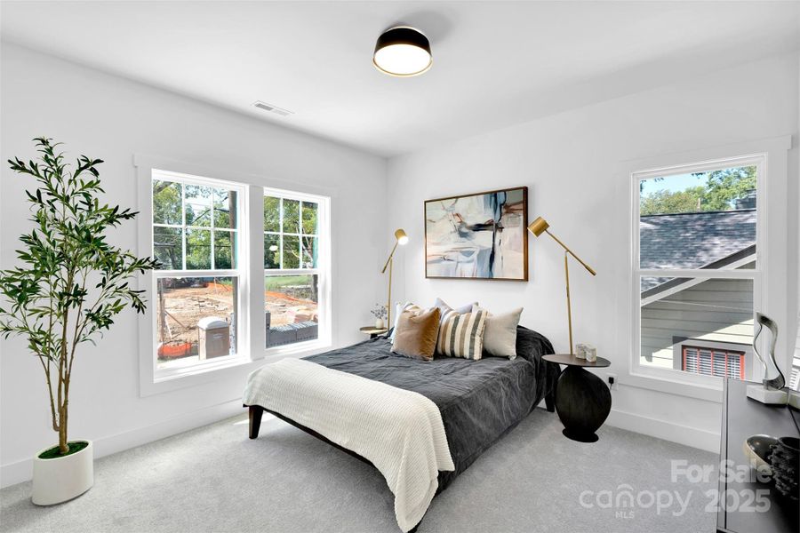 Furnished interior view inside a new home in , Charlotte (Image 3).