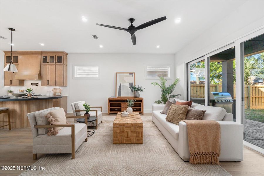 Furnished interior view inside a new home in , Jacksonville Beach (Image 34). Furnished interior view inside a new home in , Jacksonville Beach (Image 34).