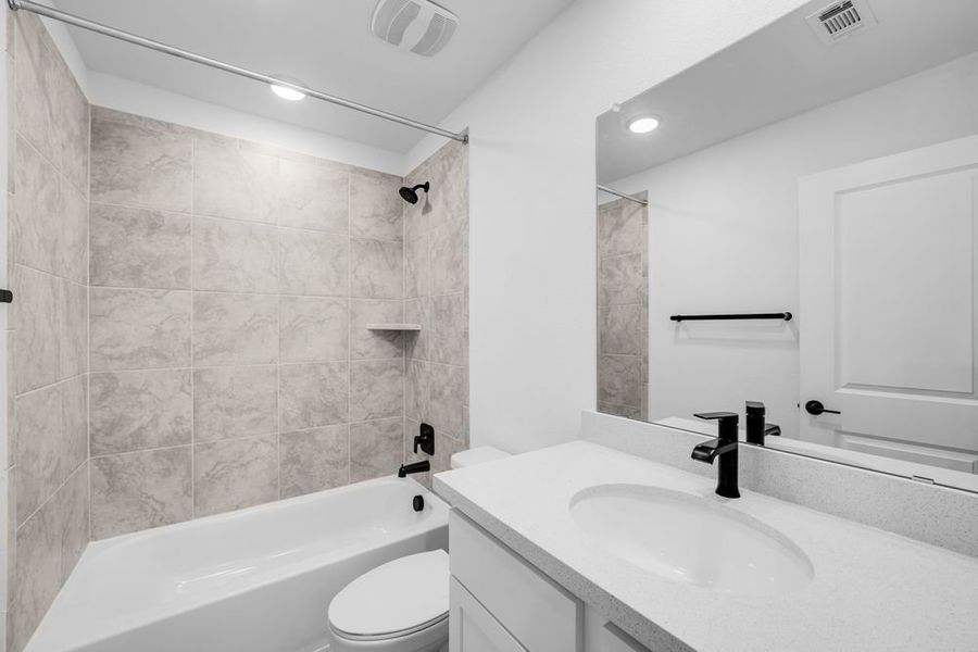 Furnished interior view inside a new home in Lisso 50s, Pflugerville (Image 6).