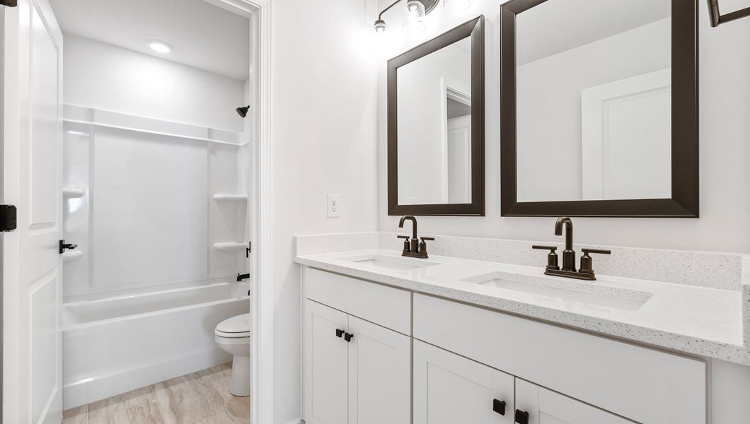 Furnished interior view inside a new home in Seven Oaks, Greenwood (Image 12). Furnished interior view inside a new home in Seven Oaks, Greenwood (Image 12).