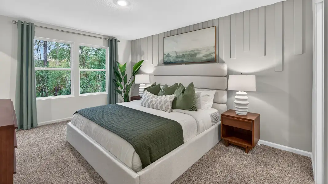 Furnished interior view inside a new home in Hansen Creek, Jacksonville (Image 12).
