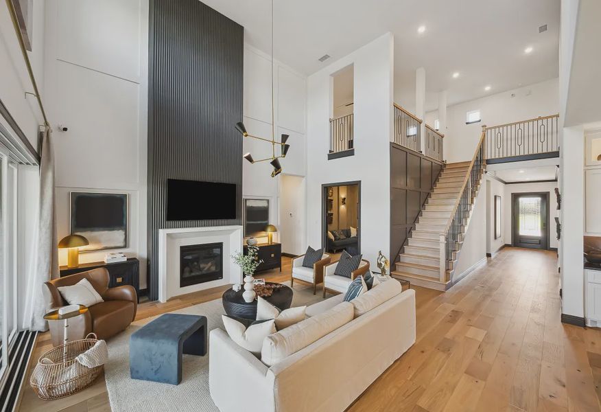 Plan 5058 great room - staged - 9 of 25 Plan 5058 great room - staged - 9 of 25