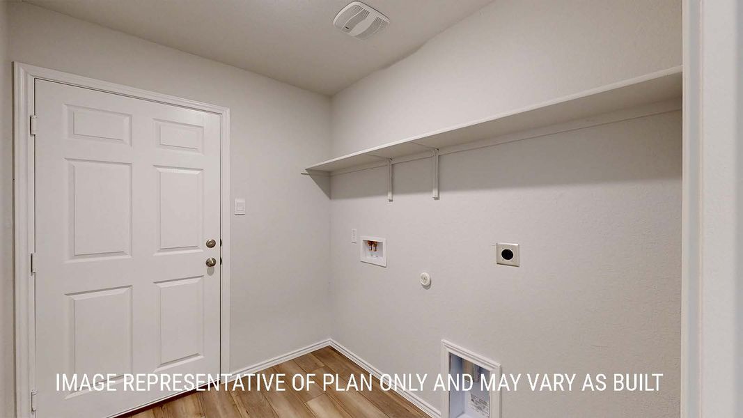 Representative unfurnished interior of a home built from the Seabrook by D.R. Horton in Willow Glenn, Temple (Image 24). Representative unfurnished interior of a home built from the Seabrook by D.R. Horton in Willow Glenn, Temple (Image 24).