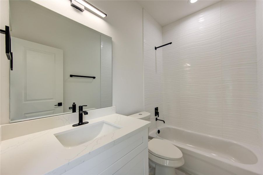 Furnished interior view inside a new home in , Houston (Image 11).