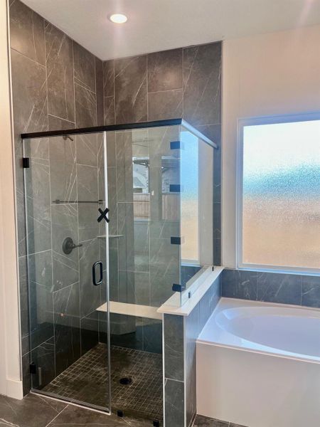 Furnished interior view inside a new home in Wood Leaf Reserve, Tomball (Image 5).