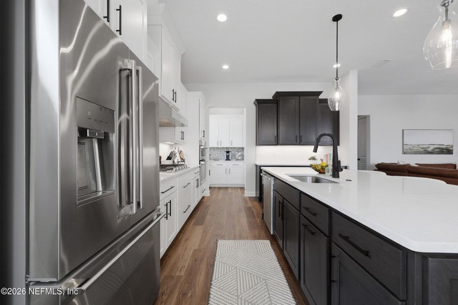 Furnished interior view inside a new home in , St. Augustine (Image 16).