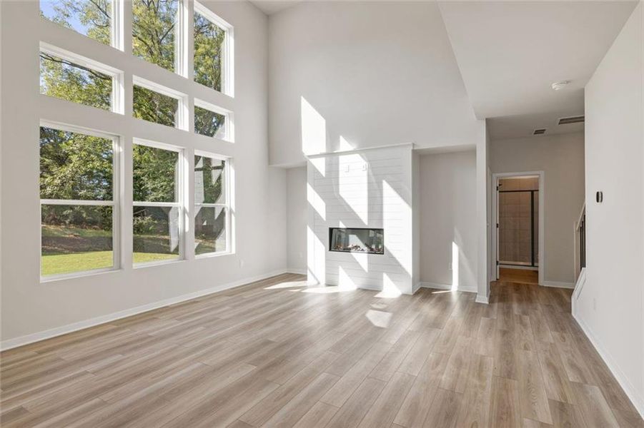Spacious, unfurnished interior of a new home in Brookshire Manor, Canton (Image 23).
