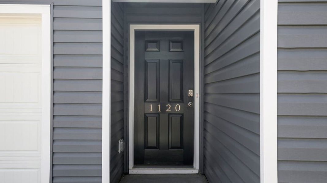 Exterior details and patio area of a home in Varner Station, Woodruff (Image 4).
