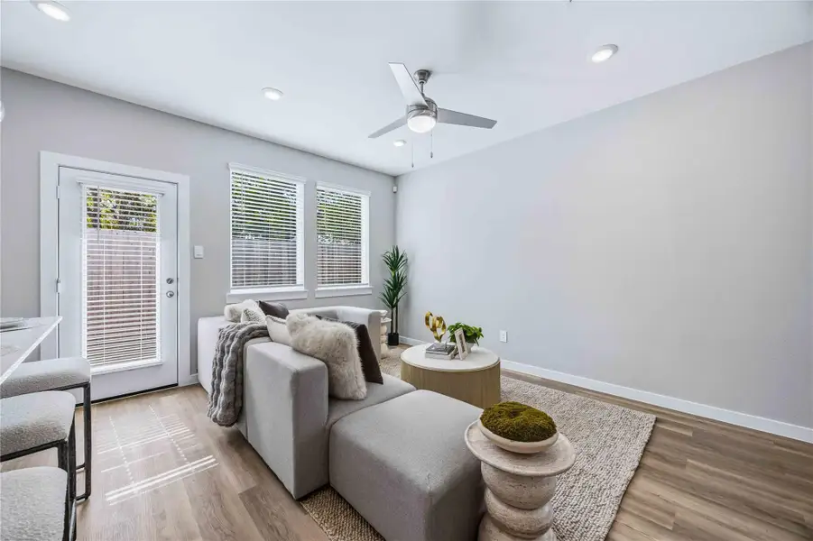 Furnished interior view inside a new home in Pinehaven, Houston (Image 8).
