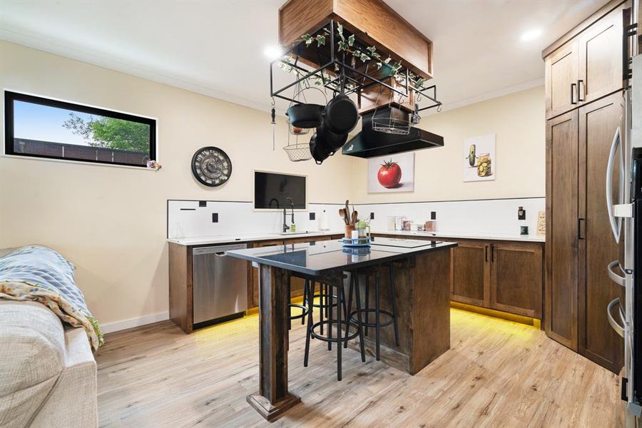 Furnished interior view inside a new home in , Blossom (Image 8).