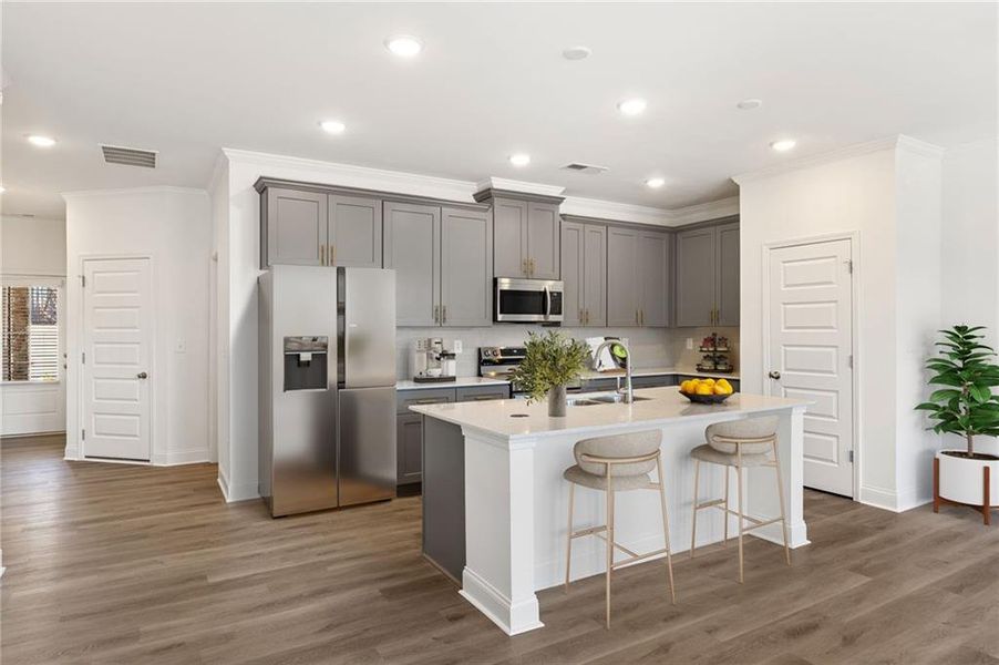 Furnished interior view inside a new home in Porter Reserve, Decatur (Image 14).