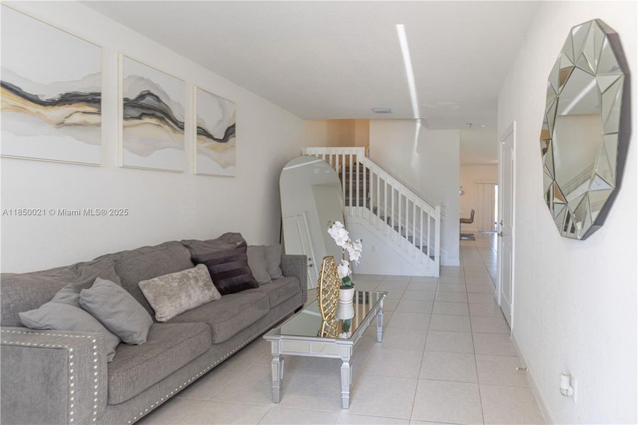 Furnished interior view inside a new home in , Miami (Image 25).