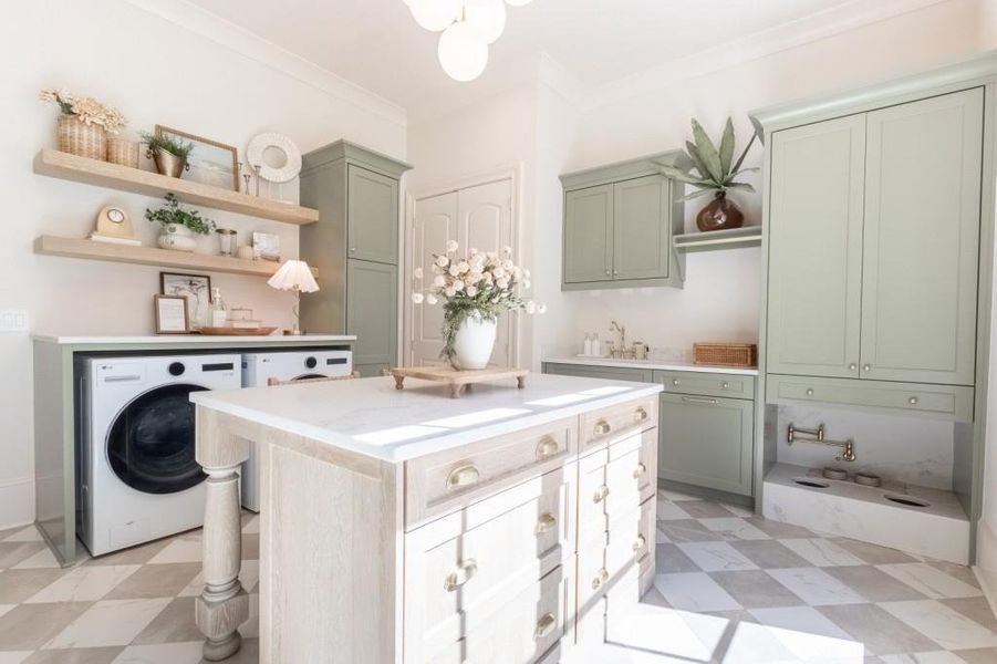 Furnished interior view inside a new home in , Canton (Image 16).