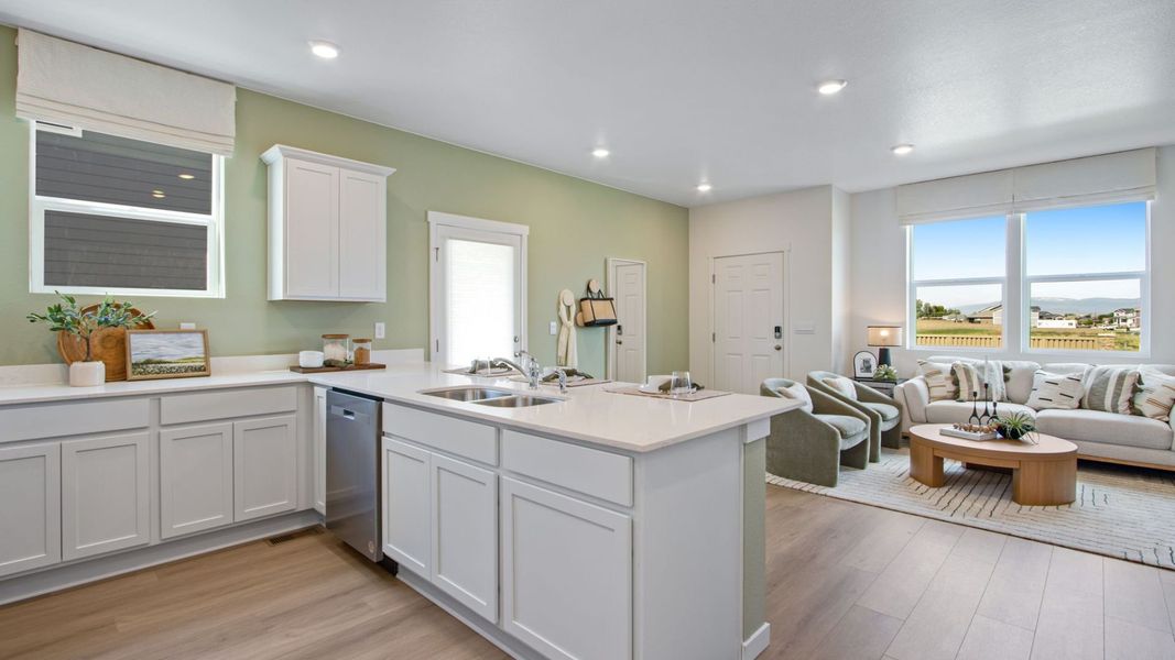 Furnished interior view inside a new home in Tailholt, Severance (Image 12).