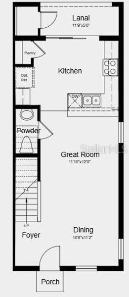 2D floor plan layout of this home in Southloch, Mount Dora, FL (Image 3). 2D floor plan layout of this home in Southloch, Mount Dora, FL (Image 3).