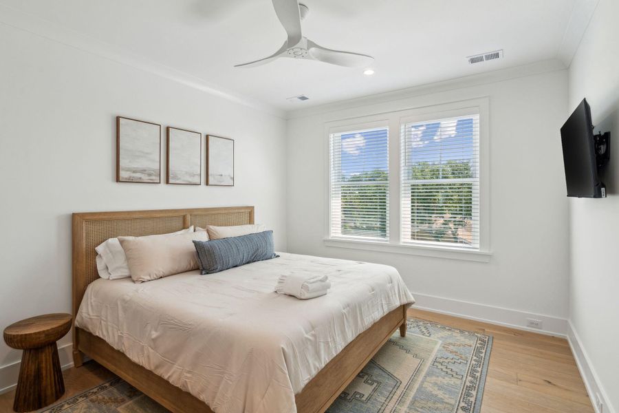Furnished interior view inside a new home in , Isle Of Palms (Image 49).