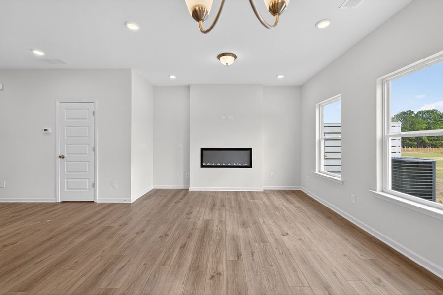 Spacious, unfurnished interior of a new home in The Andros, Dalton (Image 19).