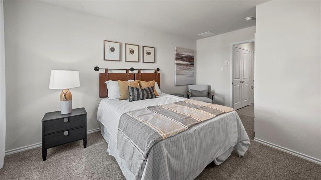 Furnished interior view inside a new home in Arbor Trails North, Princeton (Image 7).