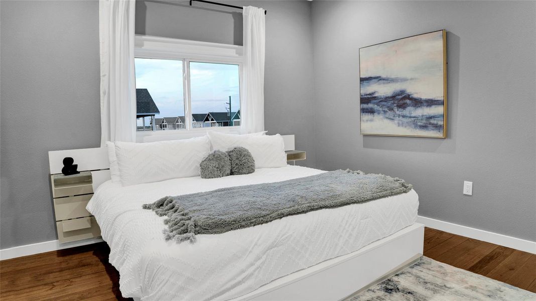 Furnished interior view inside a new home in , Crystal Beach (Image 7).