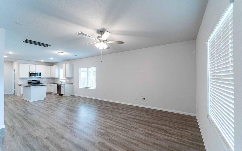 Spacious, unfurnished interior of a new home in Brooklands, Hutto (Image 7). Spacious, unfurnished interior of a new home in Brooklands, Hutto (Image 7).