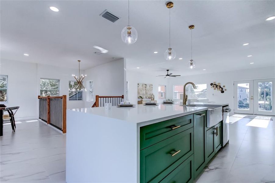 Furnished interior view inside a new home in , New Port Richey (Image 13).
