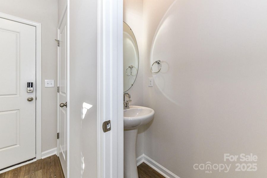 Furnished interior view inside a new home in Shepherds Landing, Mooresville (Image 5).