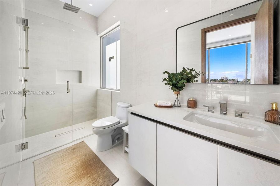 Furnished interior view inside a new home in , Delray Beach (Image 18). Furnished interior view inside a new home in , Delray Beach (Image 18).