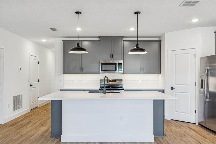 Furnished interior view inside a new home in Aspire at Glen Aire, Ocala (Image 13).
