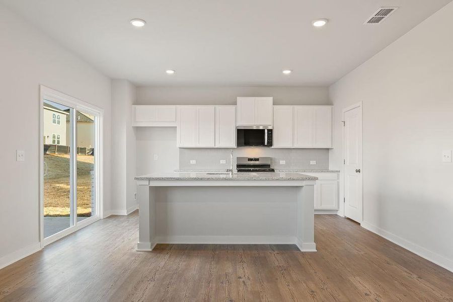 Furnished interior view inside a new home in Reserve at Gum Springs, Jefferson (Image 9).