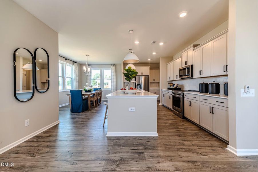 Furnished interior view inside a new home in The View, Durham (Image 12).