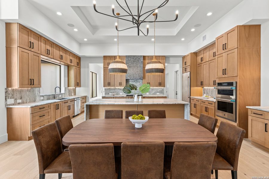 Furnished interior view inside a new home in , Boerne (Image 29).