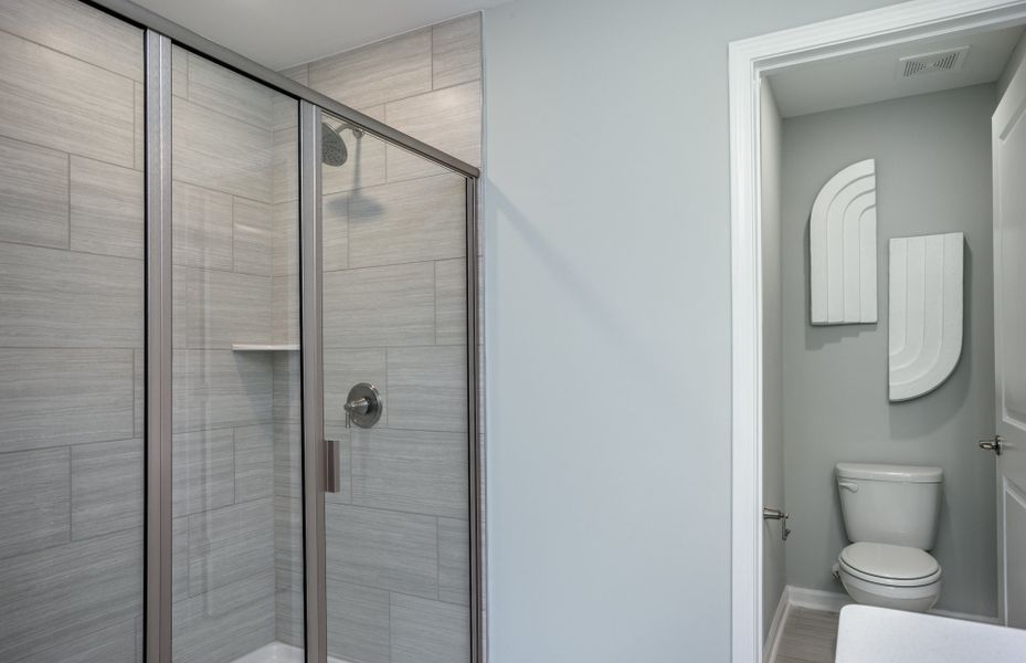 Owner's Bathroom with Glass Shower